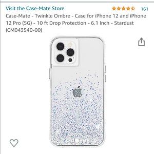 Case-Mate Twinkle Ombré Case for iPhone 12 and iPhone 12 Pro